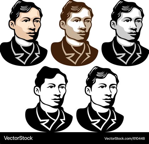 Jose rizal Royalty Free Vector Image .